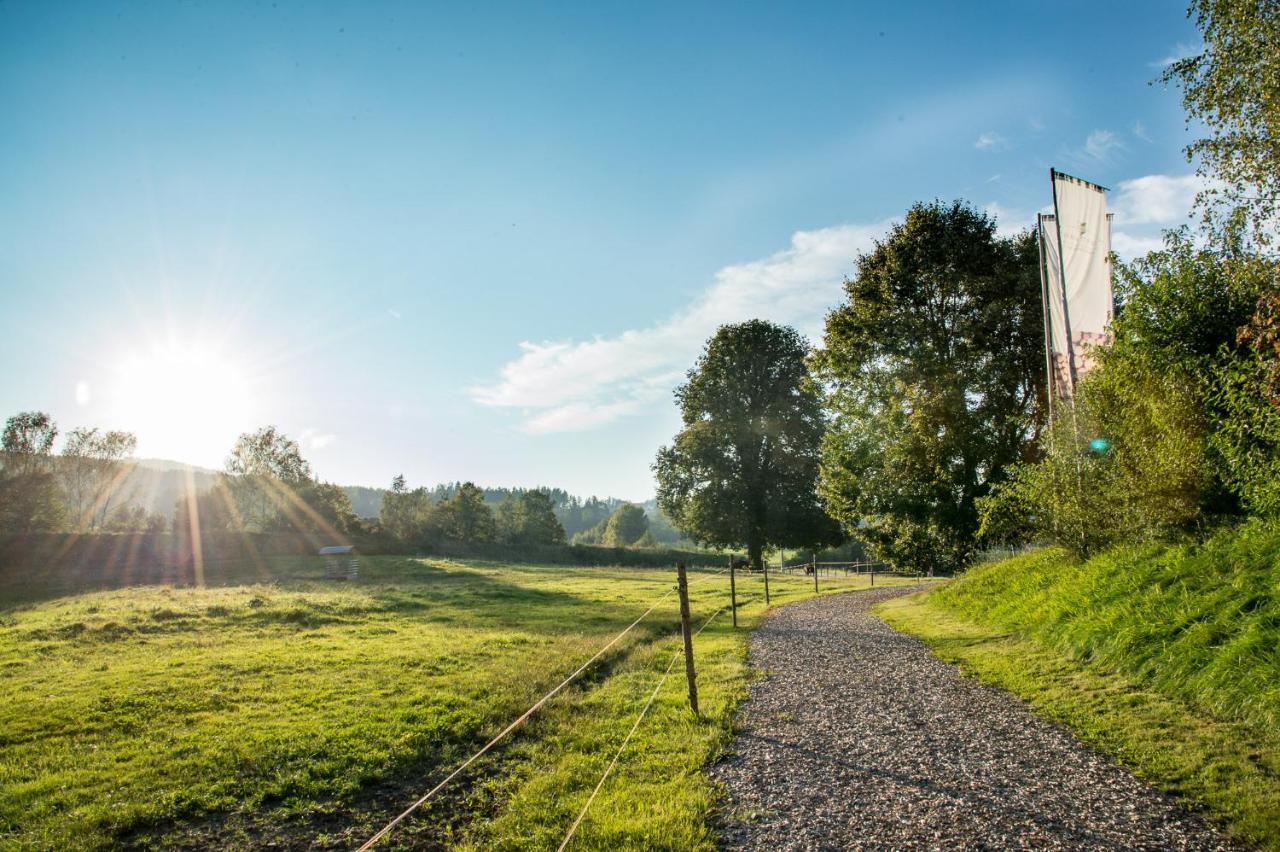 Forstgut - Premium Waldchalets Und Lodge Suiten Regen Dış mekan fotoğraf
